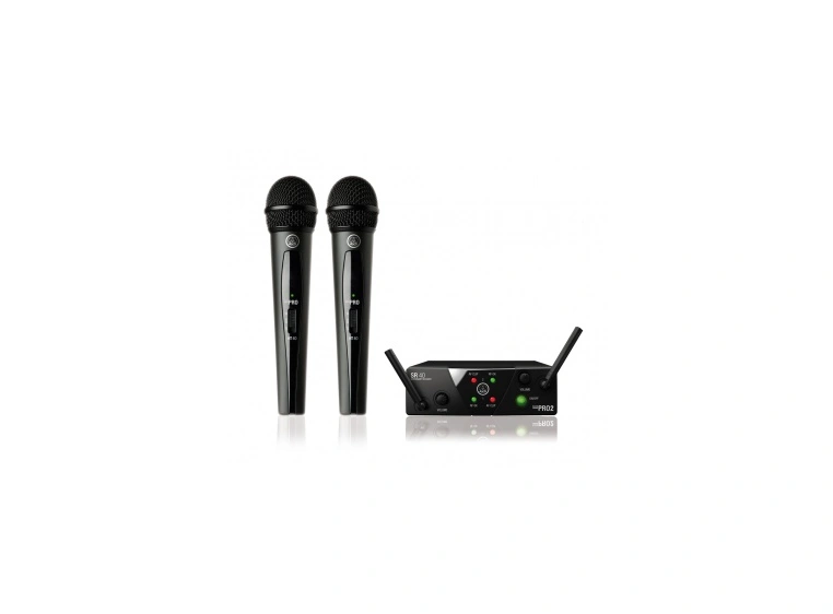 AKG WMS40 MINI2 dual system med 2 x håndsender 